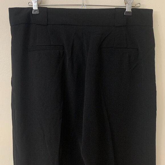 The Workshop - Elegant Black Wide Leg Pants - NWT - Picture 6 of 6